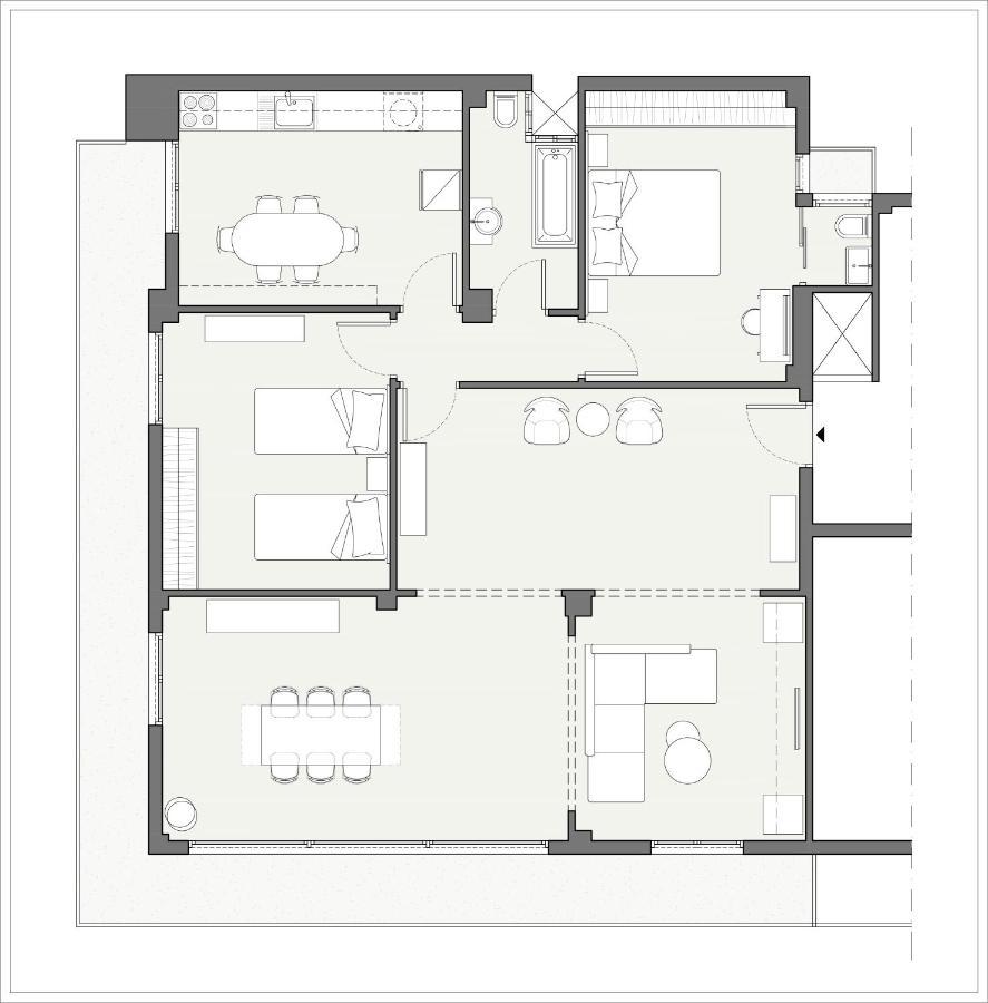 Happy Place! Big, Bright & Central - Ideal For Families And Groups Of Friends Patras Zewnętrze zdjęcie